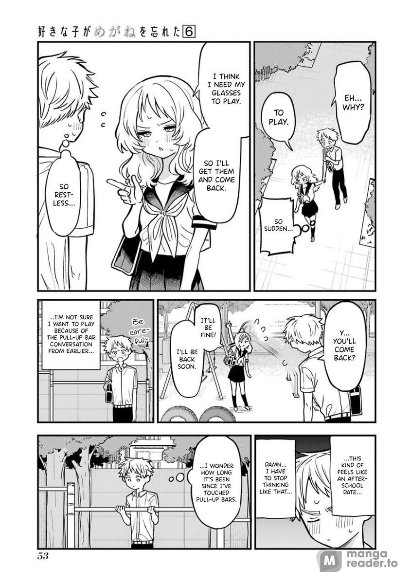 Suki na Ko ga Megane wo Wasureta, Chapter 60 image 10